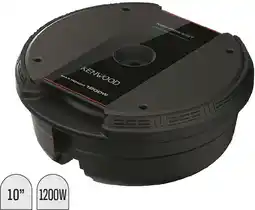 Autobarn Kenwood 10” Class D Powered Subwoofer offer