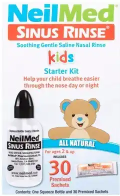 Discount Drug Stores NeilMed Sinus Rinse Kids Starter Kit 30 Sachets offer