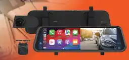 Autobarn Gator 9 Wireless Smartphone Mirror Monitor With Reverse Camera & Dual Channel Recording offer