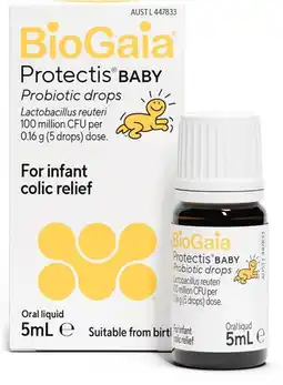 Discount Drug Stores BioGaia Protectis Baby Probiotic Drops 5mL offer