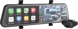 Autobarn Parkmate 5” Clip on Rear View Mirror with Reverse Camera Monitor & Full HD Dual Recording Dash Cam offer