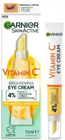 Discount Drug Stores Garnier Skin Active Vitamin C Brightening Eye Cream 15mL offer
