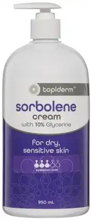 Discount Drug Stores Topiderm Sorbolene Cream 10% Glycerine 950mL offer