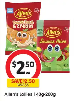 Coles Allen's lollies offer