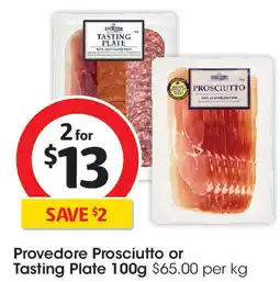 Coles Provedore Prosciutto or Tasting Plate offer