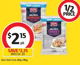 Coles Don Deli Cuts offer