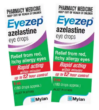 Cincotta Chemist Eyezep allergy eye drops 6ml offer