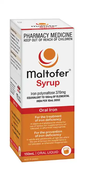 Cincotta Chemist Maltofer syrup 150ml offer
