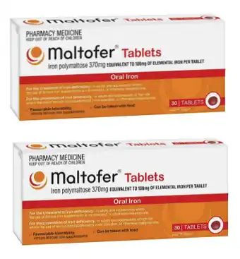 Cincotta Chemist Maltofer 100mg 30 tablets offer