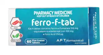 Ferro f - tab 60 tablets