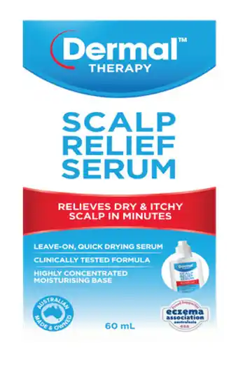 Cincotta Chemist Dermal therapy scalp relief serum 60ml offer