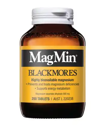 Cincotta Chemist Blackmores magmin 500mg 250 tablets offer