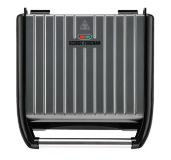 Betta George foreman entertaining steel grill offer