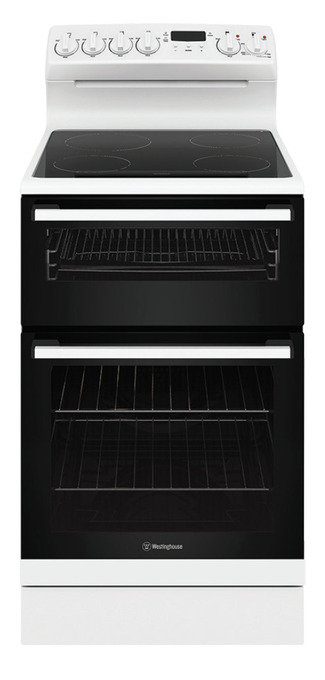 Betta Westinghouse 54cm electric upright cooker with ceran hob and separate grill offer