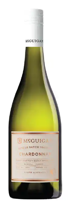 Mcguigan single batch project chardonnay 750ml