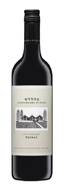 Cellarbrations Wynns coonawarra shiraz 750ml offer