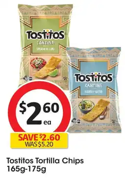 Coles Tostitos Tortilla Chips offer