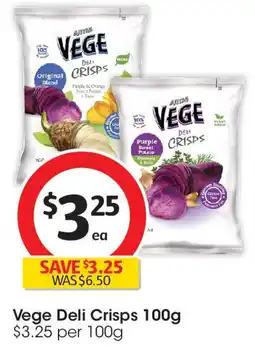 Coles Vege Deli Crisps offer
