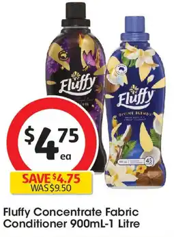 Coles Fluffy Concentrate Fabric Conditioner offer