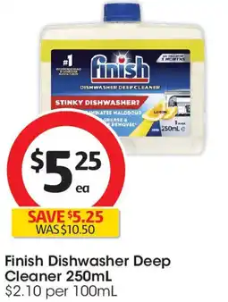 Coles Finish Dishwasher Deep Cleaner offer