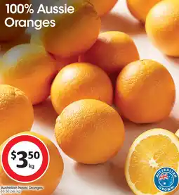 Coles Australian Navel Oranges offer