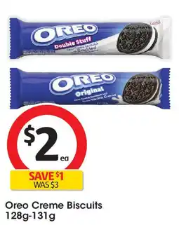Coles Oreo creme biscuits offer