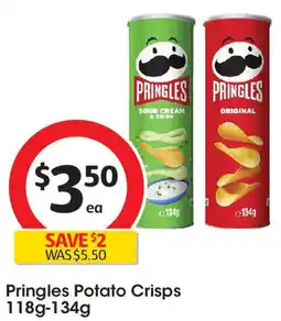 Coles Pringles potato crisps offer