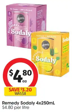 Coles Remedy sodaly offer