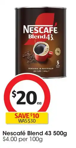 Coles Nescafé Blend 43 offer