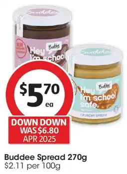 Coles Buddee spread offer
