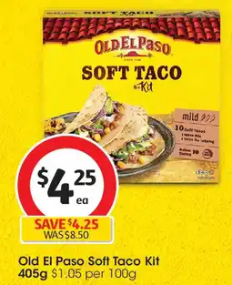Coles Old el paso soft taco kit offer