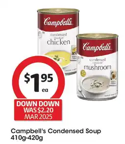 Coles Campbell's condensed soup offer