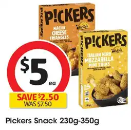 Coles Pickers snack offer