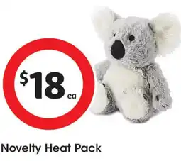 Coles Novelty heat pack offer