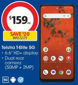 Coles Telstra t-elite 5g offer