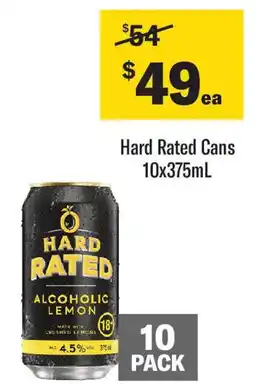 Coles Hard rated cans offer