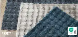 ALDI Soft textured rug offer