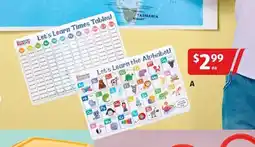 ALDI Wall chart or desk mat offer