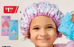ALDI Kid's funtime shower cap or hair turban offer