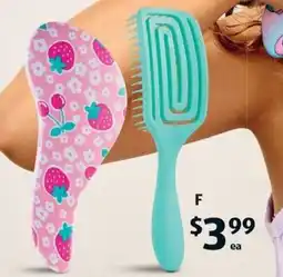 ALDI Kid's funtime assorted hairbrushes offer
