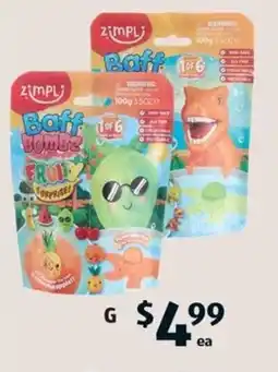 ALDI Baff bombz surprise offer