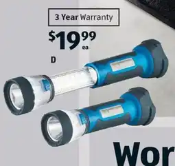 ALDI Extendable led torch offer