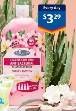 ALDI Tricare antibacterial offer