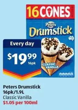 ALDI Peters drumstick offer