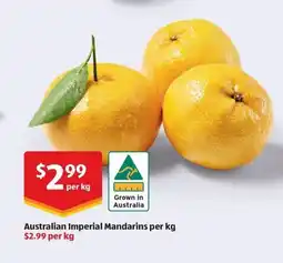 ALDI Australian imperial mandarins offer