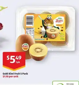 ALDI Gold kiwi fruit 5 pack offer
