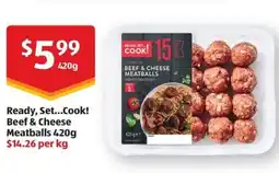 ALDI Beef & cheese meatballs offer