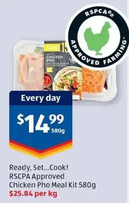 ALDI Rscpa approved chicken pho meal kit offer
