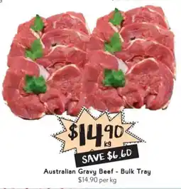 Drakes Australian gravy beef - bulk tray offer