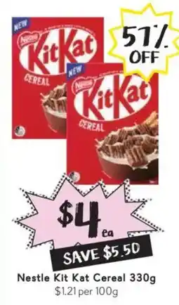 Drakes Nestle kit kat cereal offer